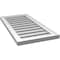 Ekena Millwork Vertical Surface Mount PVC Gable Vent: Functional, w/ 2"W x 1-1/2"P Brickmould Frame, 16"W x 32"H GVPVE16X3202SF - alternate 5